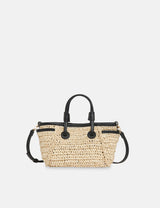 M&S Whistles Straw Mini Tote Bag- Buy online at McGrocer