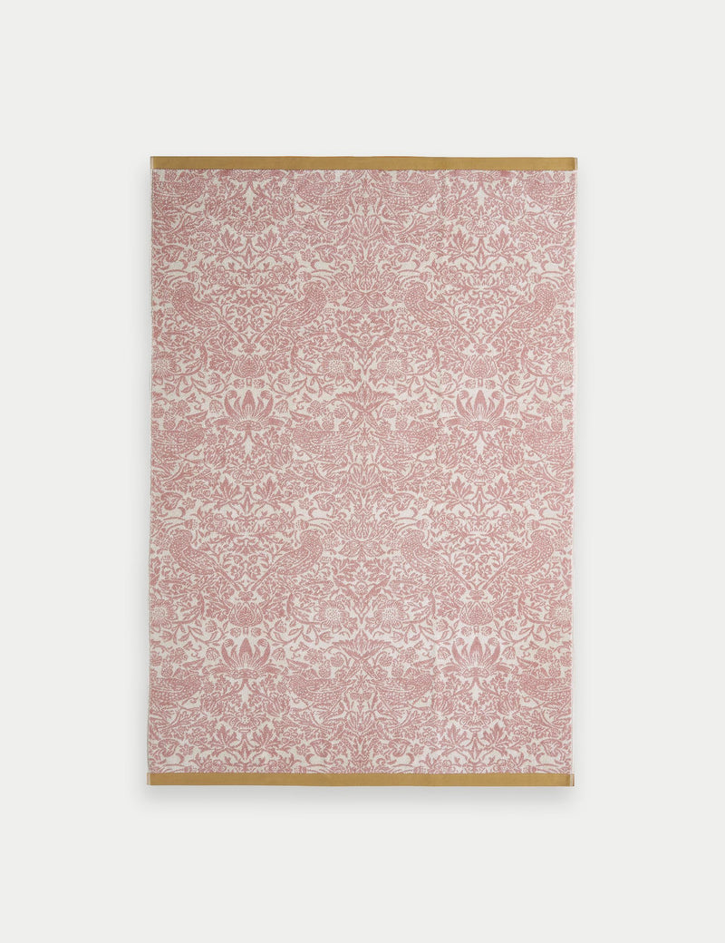 William Morris Strawberry Thief pure cotton towel - British product
