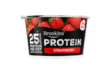 Strawberry protein yogurt low fat gluten free snack (British brand)