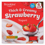 Strawberry thick and creamy yogurt 4 pack 500g, UK version