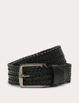 M&S M&S Stretch Leather Plaited Belt- Buy online at McGrocer
