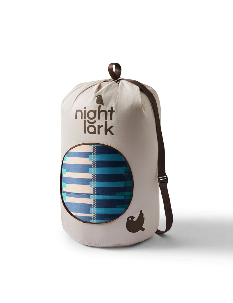 Night Lark striped coverless duvet 6 tog, UK version