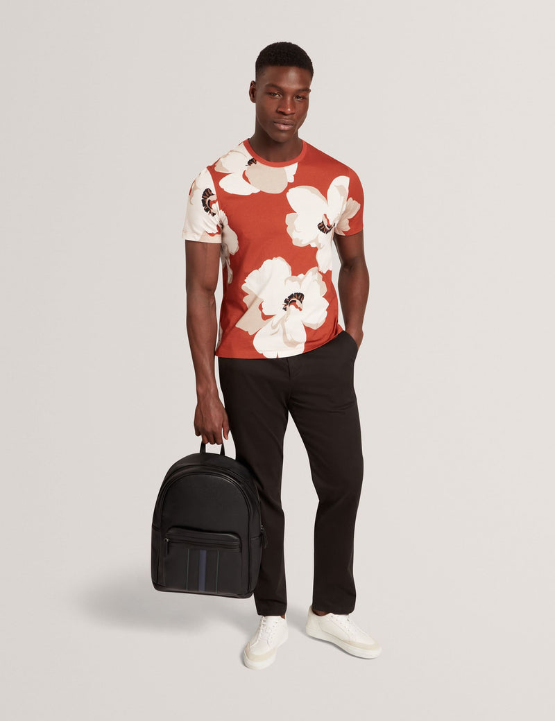 Ted Baker striped backpack (British brand)