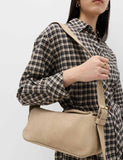 Autograph suede boxy sling bag (British brand)