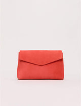 M&S Phase Eight Suede Chain Strap Clutch Bag- Buy online at McGrocer