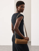 M&S Autograph Suede Cross Body Bag- Buy online at McGrocer