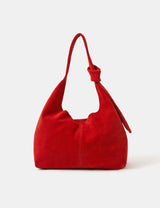 M&S Accessorize Suede Knot Handle Shoulder Bag- Buy online at McGrocer