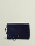Hobbs suede wristlet pouch, UK version