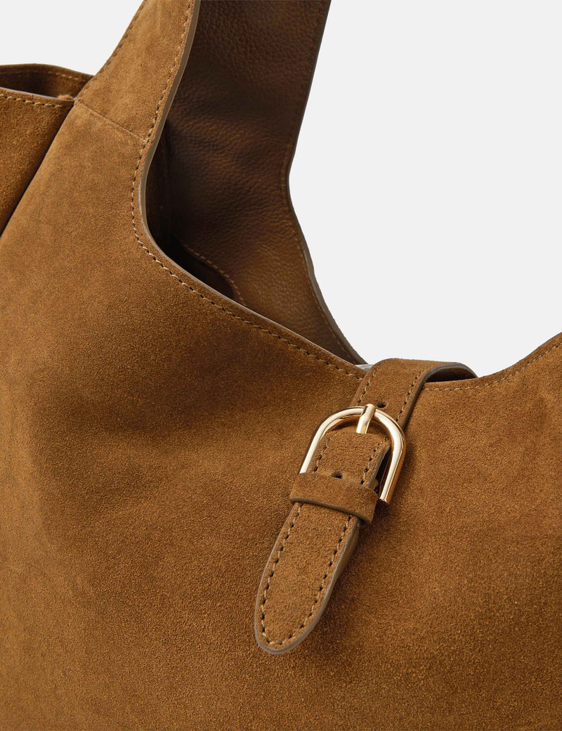 Accessorize suede shoulder bag, imported from the UK