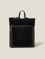M&S Suede and Leather Backpack- Buy online at McGrocer