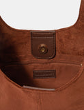 Accessorize suedette slouch shoulder bag - British product