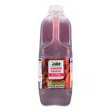 Summer fruits juice drink with apple and strawberry - British product