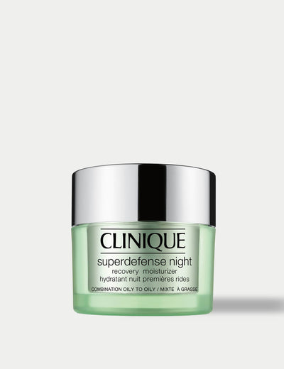 M&S CLINIQUE Superdefense Night Recovery Moisturizer for Combination Oily Skin 50ml- Buy online at McGrocer