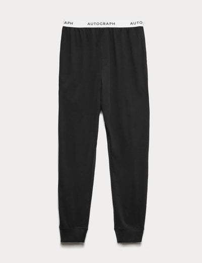 Autograph Supima Cotton Modal Elastisk Pyjamas Joggebukse