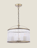 Laura Ashley Sutton 3-light pendant light 38cm (British brand)