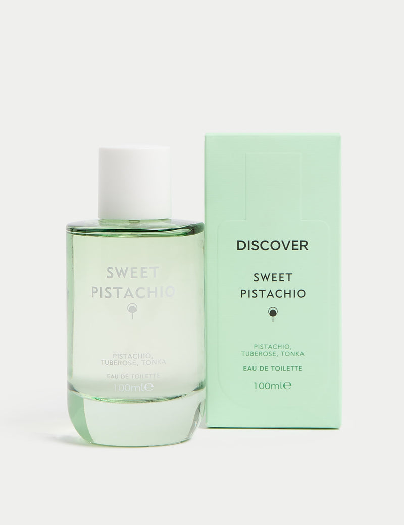 Sweet Pistachio eau de toilette fragrance 100ml (British brand)