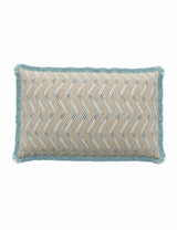 M&S Bedeck of Belfast Sybil Herringbone Square Cushion- Buy online at McGrocer