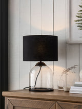 Next Black Gloucester Table Lamp- Buy online at McGrocer