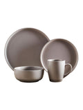 Tower 16 piece grey Avena dinnerware set (British brand)