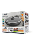 Tower Grey Cerastone 30cm low casserole pot with lid (British brand)