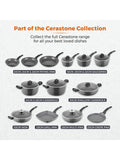 Tower Grey Cerastone 30cm low casserole pot with lid (British brand)
