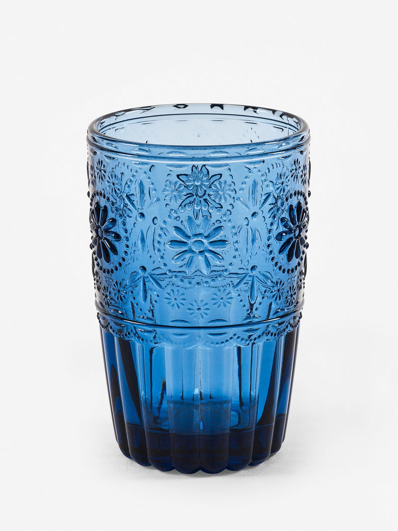 Multi Claro tumbler glasses set of 4 12cm height (British brand)