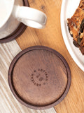 Artisan Street brown coasters 4 pack - British product