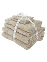 Next Catherine Lansfield 6 Piece Natural Anti-Bacterial Towel Bales- Buy online at McGrocer