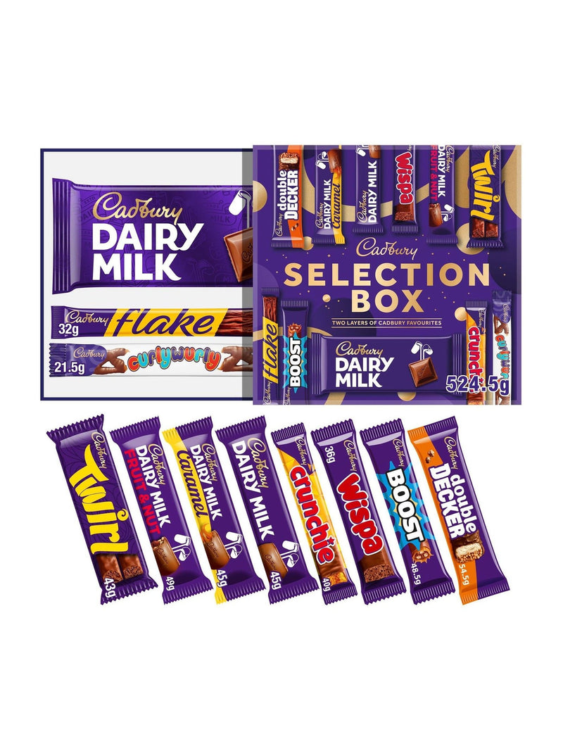 Cadbury Double Deck chocolate selection box - British product