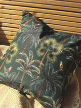 Next Evans Lichfield Green Palms Outdoor Polyester Filled Cushion- Buy online at McGrocer