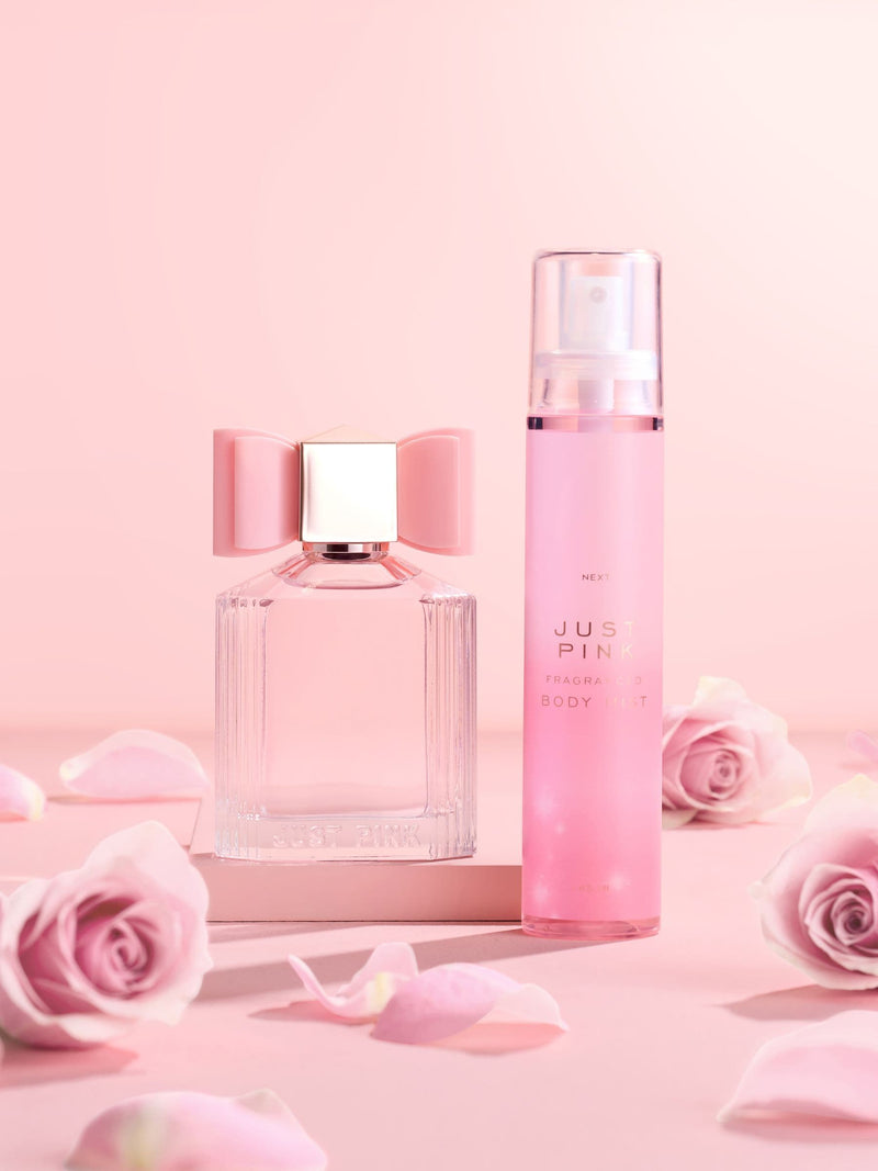 Just Pink perfume and body mist gift set 100ml & 145ml, UK version