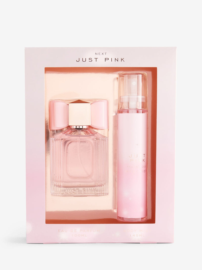 Just Pink perfume and body mist gift set 100ml & 145ml, UK version