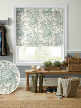 Next Laura Ashley Sage Green Picardie Roman Blind- Buy online at McGrocer