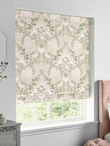 Next Laura Ashley Blush Pink Parterre Made to Measure Roman Blind- Buy online at McGrocer