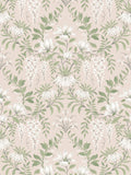 Laura Ashley Blush Pink Parterre Roman blind made to measure, UK version