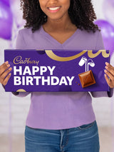 Next Cadbury Happy Birthday Dairy Milk Giant Chocolate Bar 850g- Buy online at McGrocer