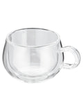Judge Clear Double Walled Cappuccino Glass Set, UK version