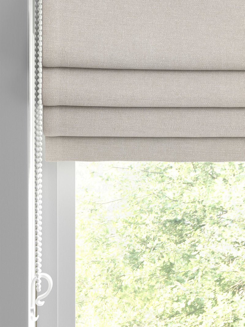 Laura Ashley grey Easton roman blind, UK version
