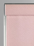 Laura Ashley blush pink Easton roman blind, imported from the UK