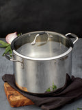 Stellar James Martin silver stockpot 7L, UK version