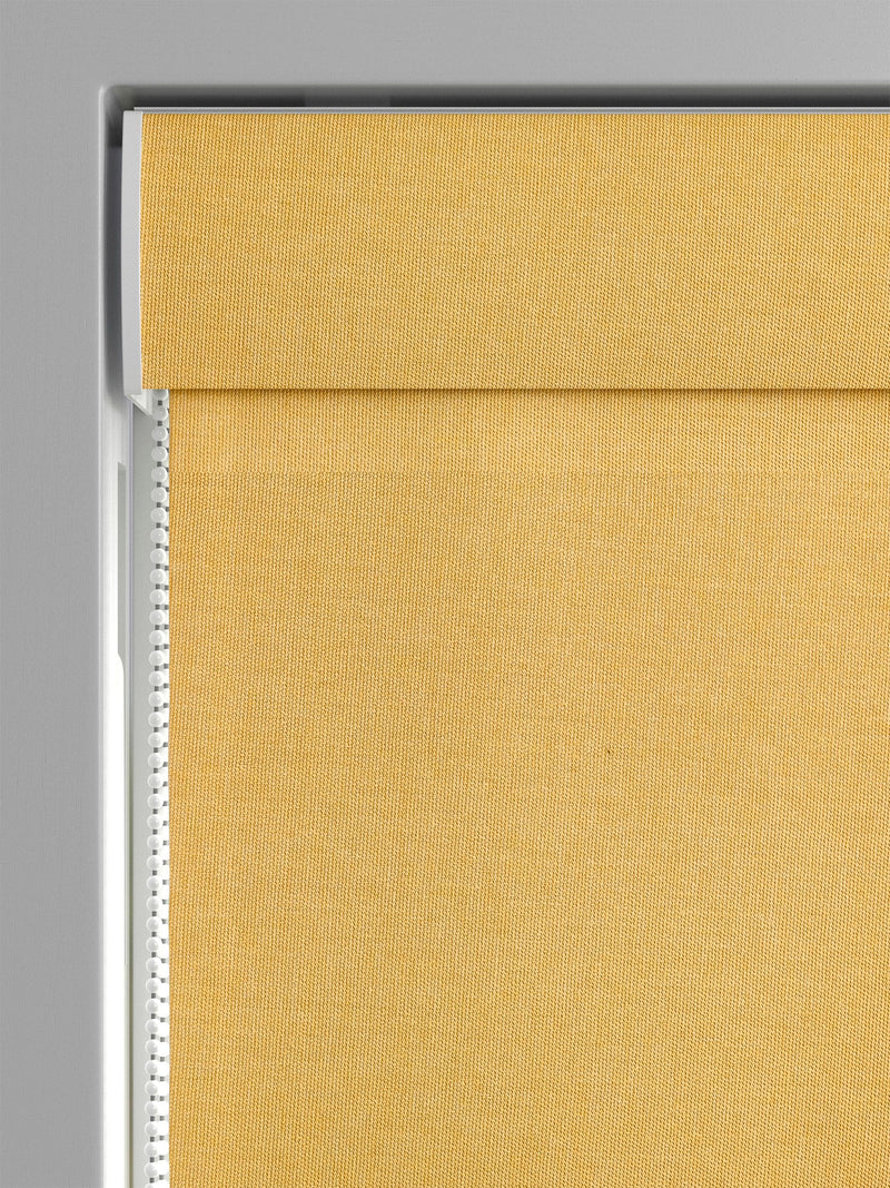 Laura Ashley yellow Easton roman blind (British brand)