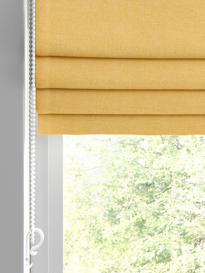Laura Ashley yellow Easton roman blind (British brand)