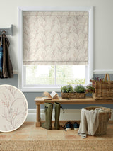 Next Laura Ashley Blush Pink Pussy Willow Embroidered Roman Blind- Buy online at McGrocer