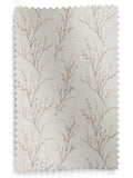 Laura Ashley blush pink pussy willow embroidered roman blind, imported from the UK