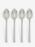 Kensington silver stainless steel tea spoon cutlery set 4 piece (British brand)