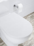 CROYDEX White Telese Family Round Toilet Seat