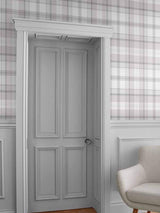 Next Graham & Brown Heritage Plaid Grey Wallpaper 10M- Buy online at McGrocer