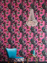 Next Graham & Brown Pink Jardin Floral Wallpaper Sample- Buy online at McGrocer