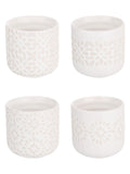 Artisan Street 4 Pack White Egg Cups