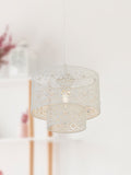 Searchlight Cream Amelia double-layer ceiling light 18cm height 24cm width (British brand)